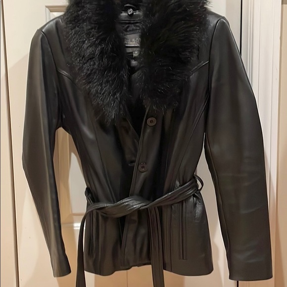 Wilsons Leather Jackets & Blazers - Wilson’s leather black leather coat, size M